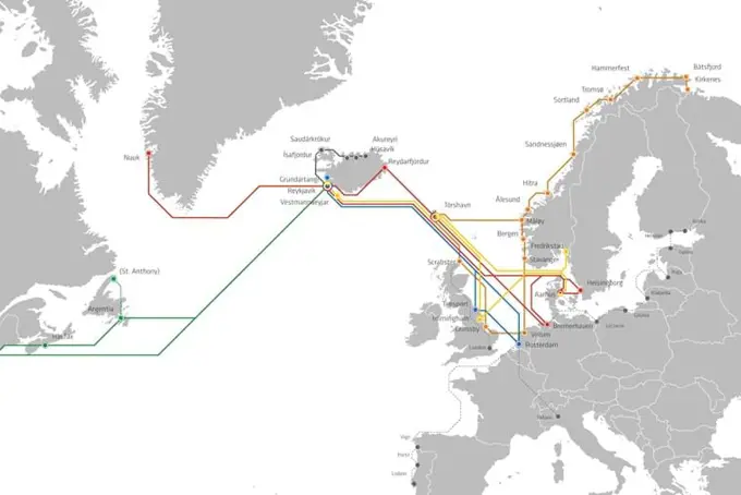 Eimskip Na Port Map Liner Rgb 2023 Final November 2023 All